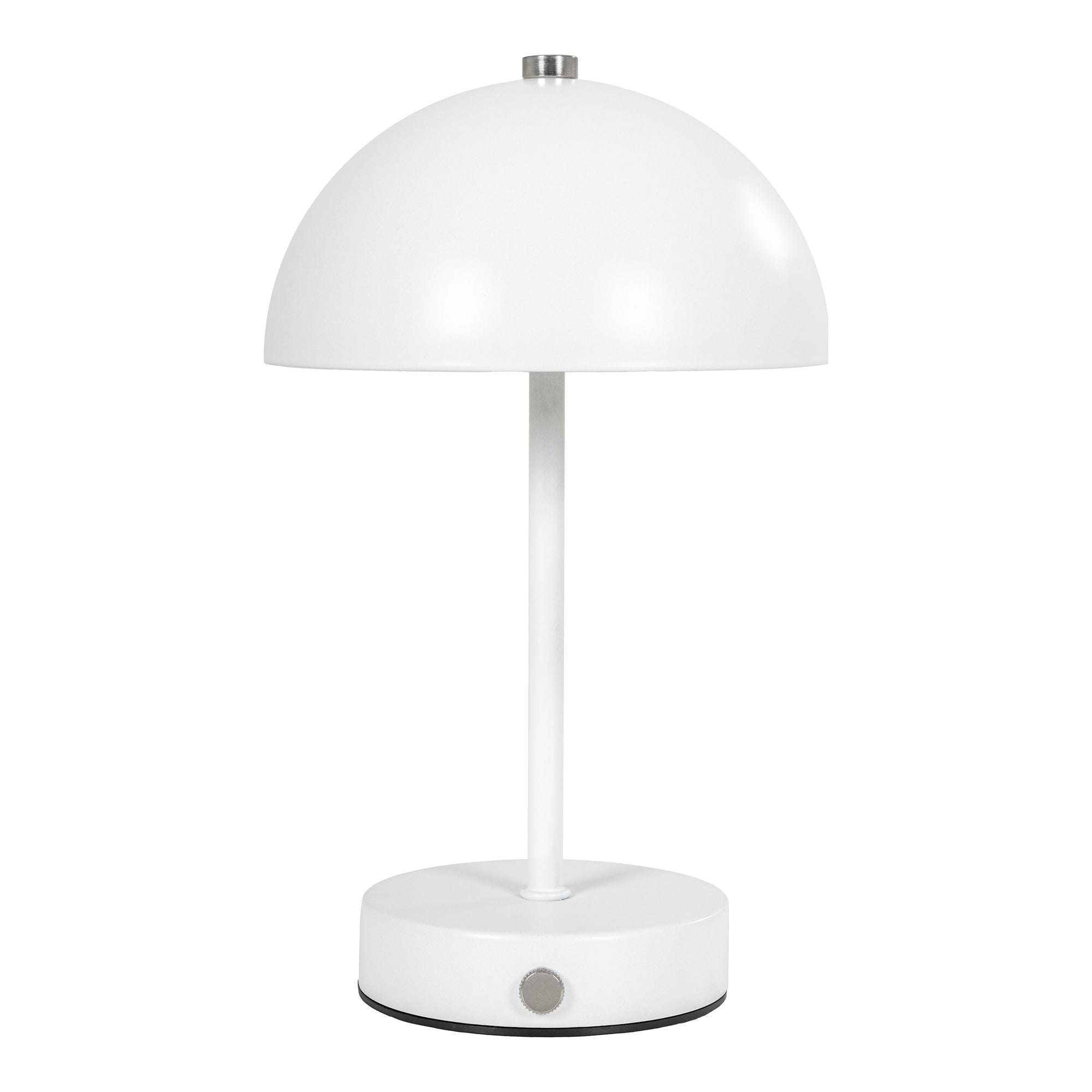 Holt LED Tischlampe – Metall, kabellos & dimmbar, Ø15×25 cm